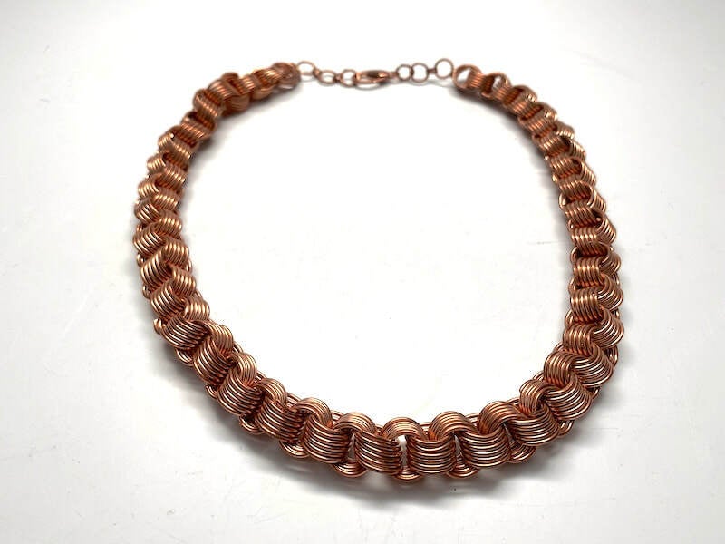TAMAM Handmade copper chain necklace